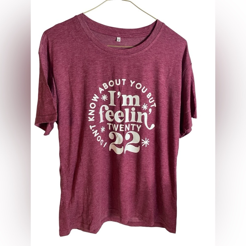 Maroon Graphic T-Shirt